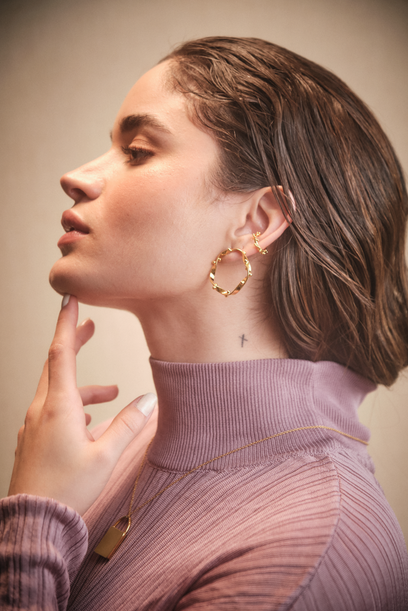 Polka earrings